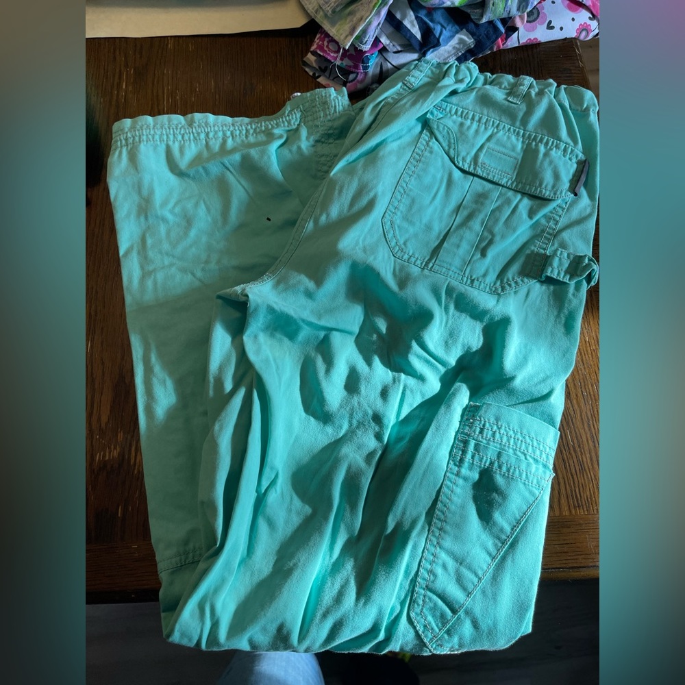 Green koy scrub pants medium